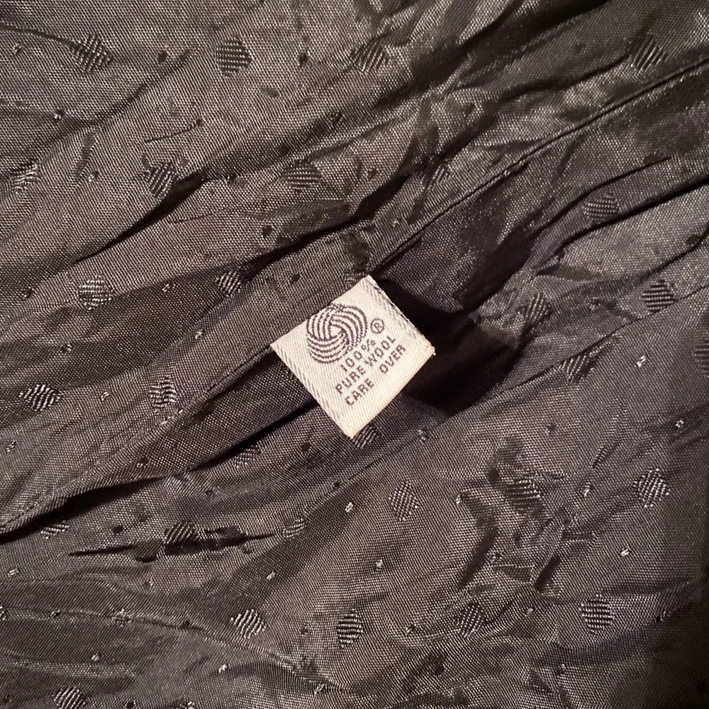 Ashley Scott 100% wool caramel brown long heavy warm double breasted trench coat - Picture 7 of 15